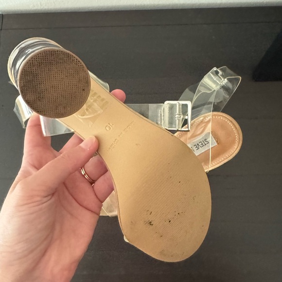 Steve Madden - Clearer Clear Block Heel - Picture 9 of 11